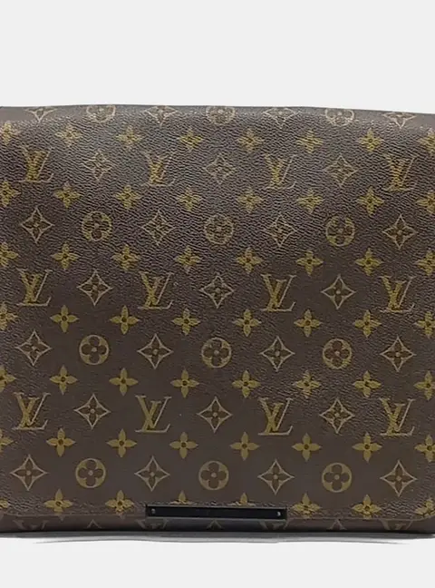 Louis Vuitton Brown PVC Macassar District MM