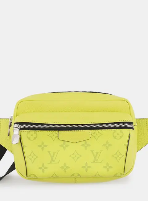 Louis Vuitton Bumbag Jaune Taiga Monogram Leather Belt Bag