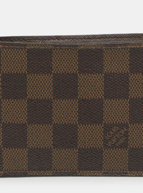 Louis Vuitton Multiple Damier Ebene Canvas Bifold Wallet