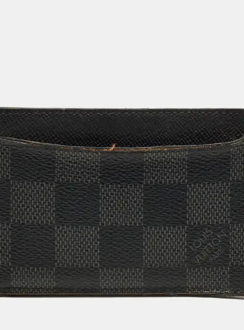 Louis Vuitton Neo Damier Graphite Canvas Card Holder
