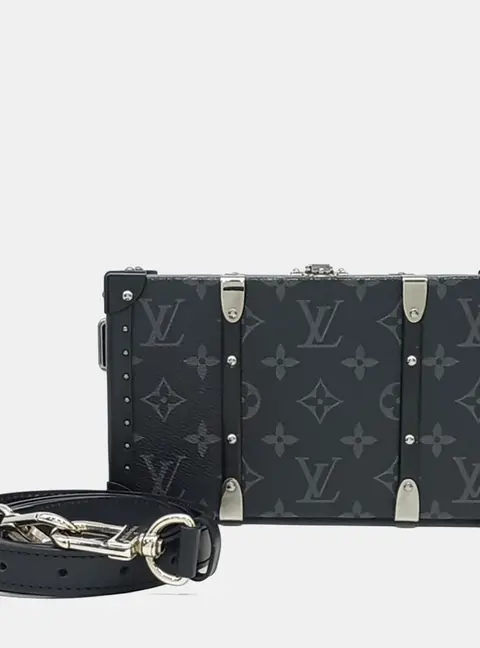 Louis Vuitton Neo Trunk Black Monogram Eclipse Coated Canvas Crossbody Bag
