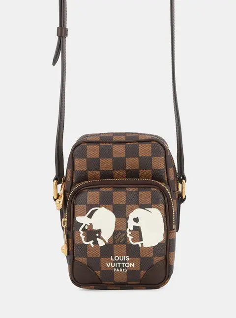 Louis Vuitton Amazon PM Brown Damier Ebene Coated Canvas Crossbody Bag