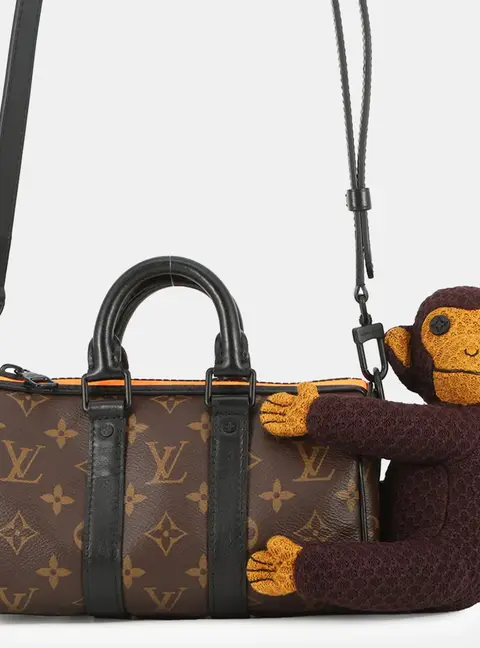 Louis Vuitton Keepall XS Brown Monogram Canvas Crossbody Bag
