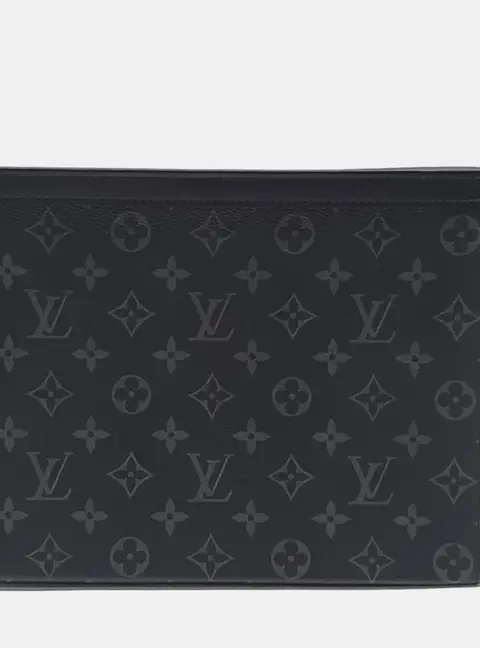 Louis Vuitton Multicolor Coated Canvas and Leather Eclipse Pochette Voyage MM