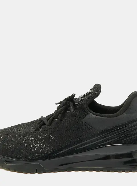 Louis Vuitton VNR Size 47 Black Knit Fabric Sneakers