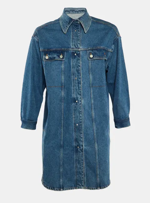 Maison Martin Margiela Blue Denim Reversible Jacket XXS