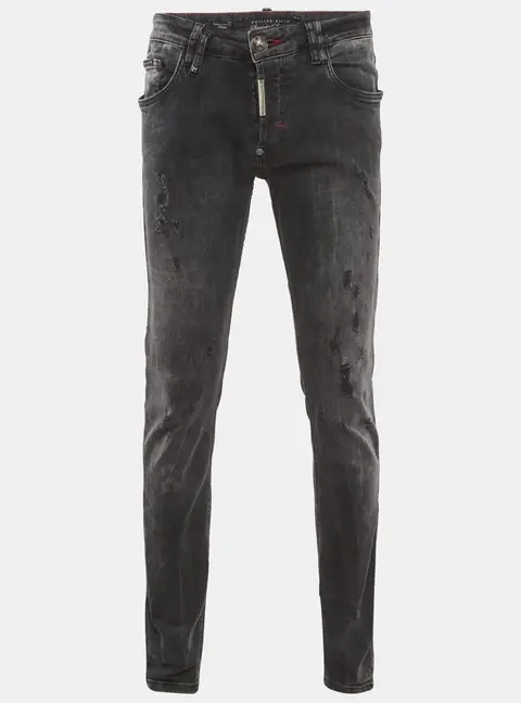 Philipp Plein Grey Denim Skinny Jeans M /Waist 33"