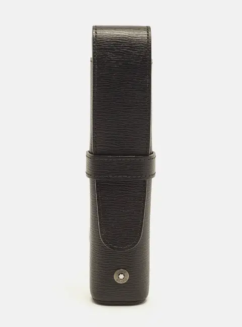 Montblanc 4810 Westside 1-Pen Pouch Black Leather