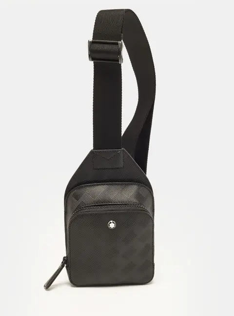 Montblanc Extreme 3.0 Mini Black Leather Slingbag
