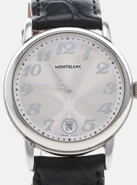 Montblanc Star Meisterst&uuml;ck 7042 Automatic Silver Dial Stainless Steel Men's Wristwatch 36mm