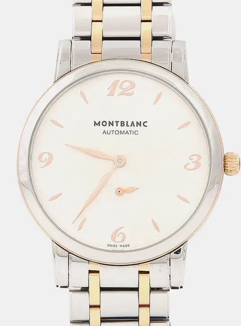 Montblanc Star Classic 107916 Automatic 18k Rose Gold Stainless Steel Men's Wristwatch 39mm