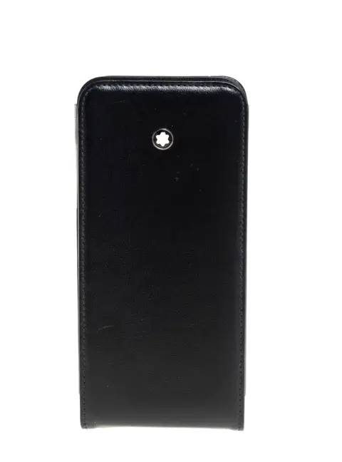 Montblanc Black Leather iPhone 5s Cover
