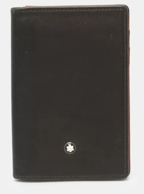 Montblanc Meisterstuck Dark Brown Leather Card Holder