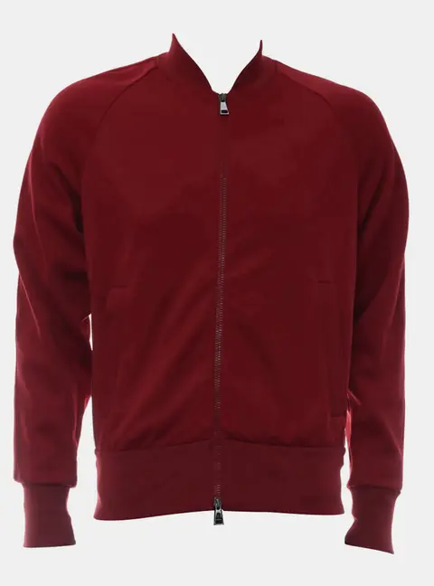 Moncler Red Zip Up Jacket XS