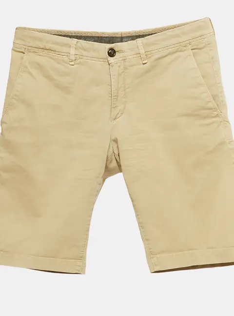 Moncler Beige Cotton Gabardine Bermuda Shorts S