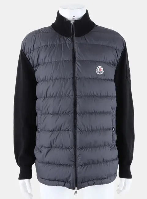 Moncler knit padded jumper XL
