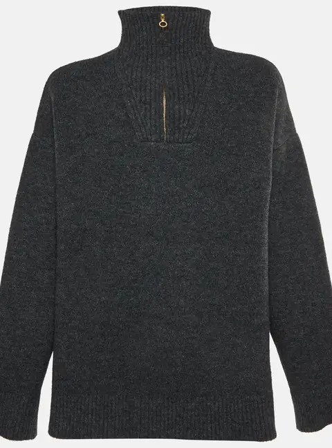 Nanushka Grey Wool Blend Zed Oversize Sweater L
