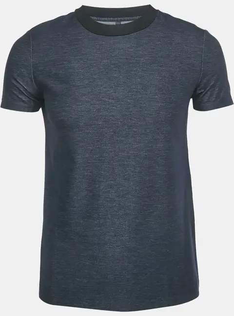 Neil Barrett Navy Blue Cotton Blend Crew Neck T-Shirt XS