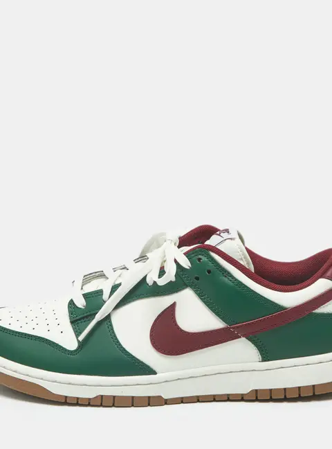 Nike Dunk Gorge Green Size 45 Multicolor Leather Low Top Sneakers