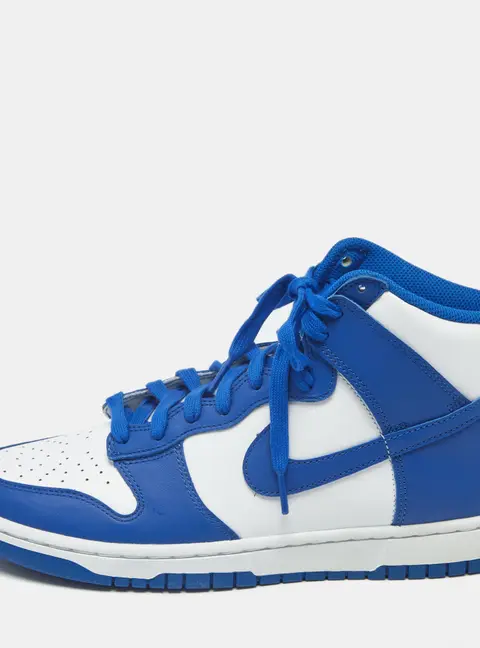 Nike Dunk Game Royal Size 43 Blue/White Leather High Top Sneakers