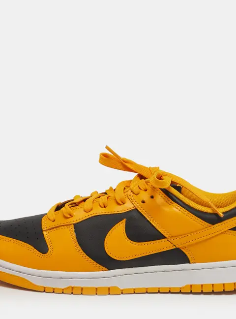 Nike Dunk Championship Goldenrod Size 45 Yellow/Black Leather Low Top Sneakers
