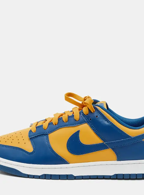 Nike Dunk UCLA Size 46 Blue/Yellow Leather Low Top Sneakers