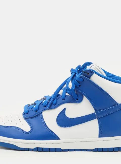 Nike Dunk Game Royal Size 45 Blue/White Leather High Top Sneakers