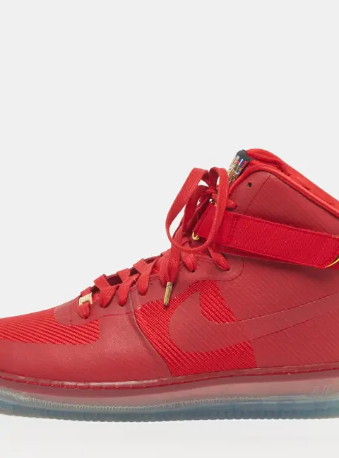 Nike Air Force 1 Cmft Lux University Red Size 47.5 Red Fabric Lace Up Sneakers