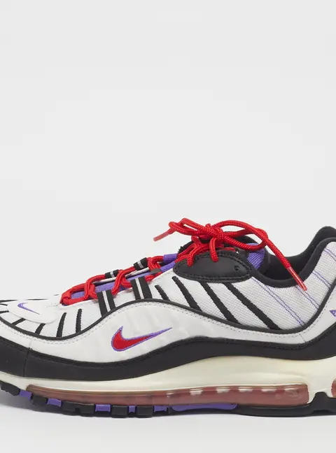 Nike Air Max 98 Size 44 Multicolor Leather and Mesh Low Top Sneakers