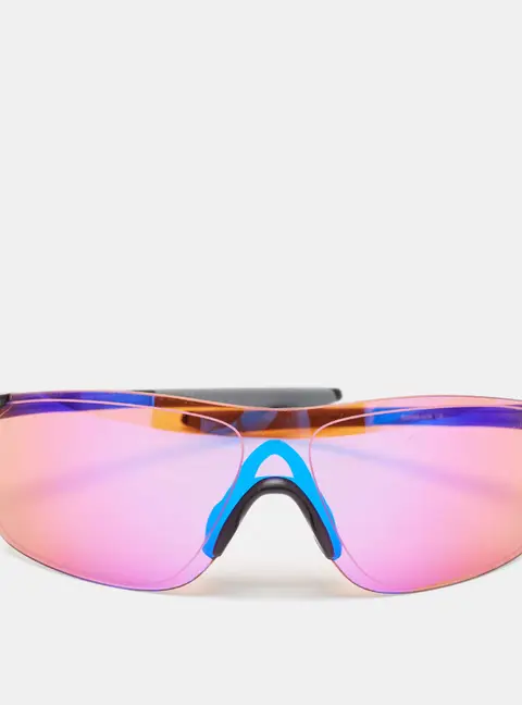 Oakley Orange/Black Evzero Prizm Shield Sunglasses