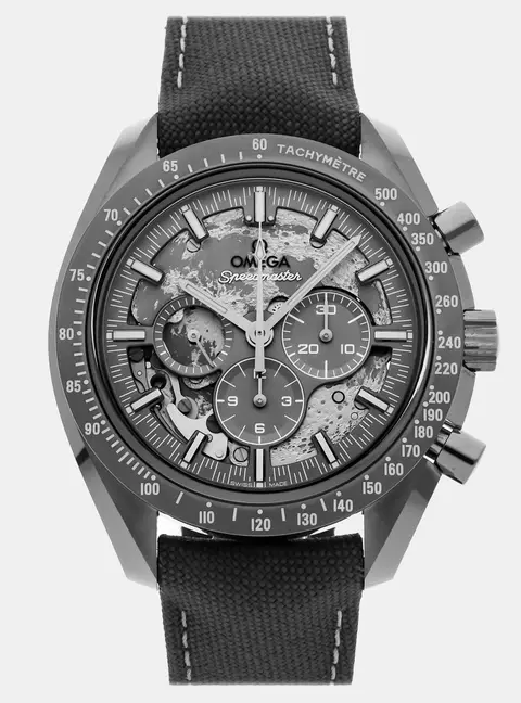 Omega Speedmaster Grey Side Of The Moon 310.92.44.50.06.001 Grey Ceramic Manual Winding Men's Watches 44mm