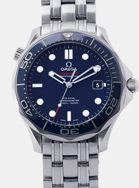Omega Seamaster 212.30.41.20.03.001 Blue Stainless Steel Automatic Men's Watch 41 mm