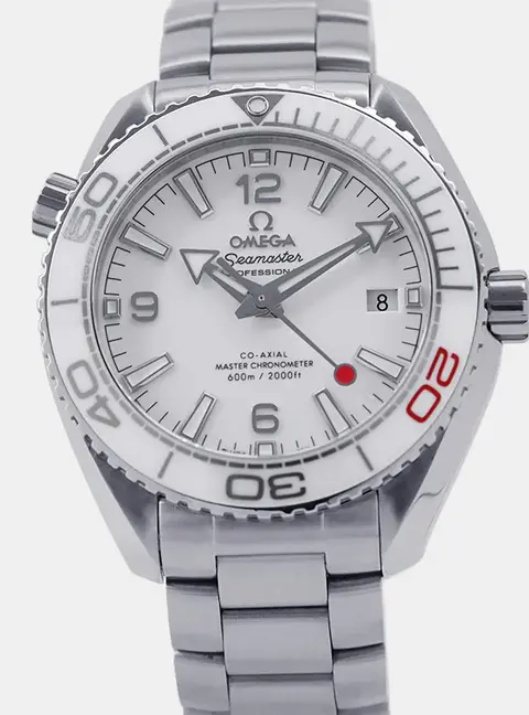 Omega Seamaster Planet Ocean Tokyo Olympics 2020 522.33.40.20.04.001 White Stainless Steel Men's Wristwatch 40mm