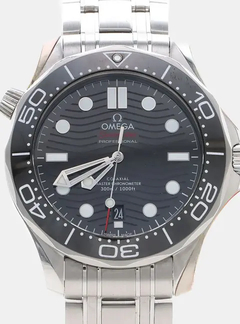 Omega Seamaster 300M 210.30.42 Black Stainless Steel Automatic Men's Wristwatch 42mm