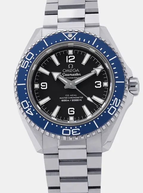 Omega Seamaster Planet Ocean 217.30.42.21.01.002 Black Stainless Steel Automatic Men's Wristwatch 42mm