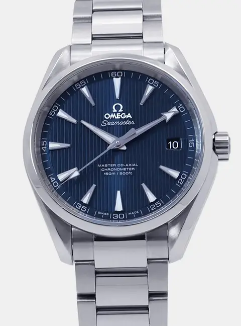 Omega Seamaster Aqua Terra 231.10.42.21.03.003 Blue Stainless Steel Automatic Men's Wristwatch 41.5 mm