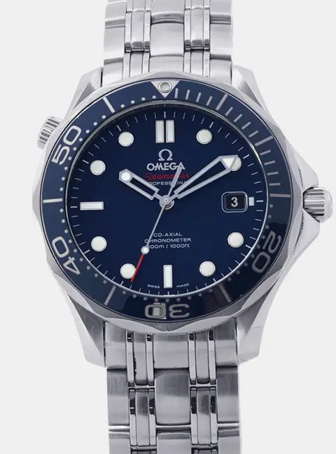 Omega Seamaster 300M 212.30.41.20.03.001 Blue Stainless Steel Automatic Men's Wristwatch 41mm