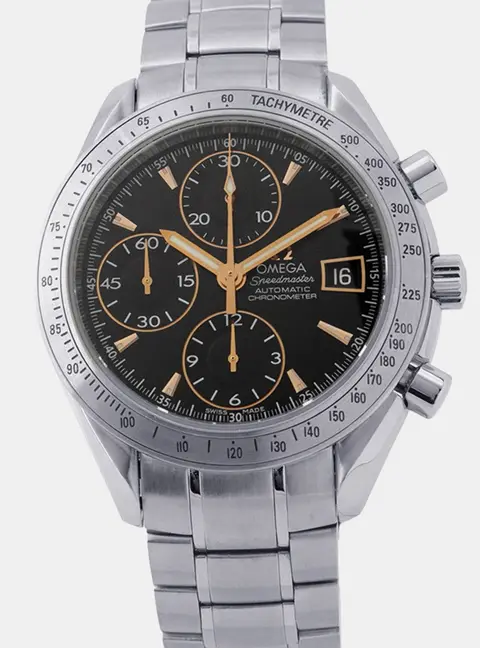 Omega Speedmaster 3211.50 Black Stainless Steel Automatic Men's Wristwatch 40mm