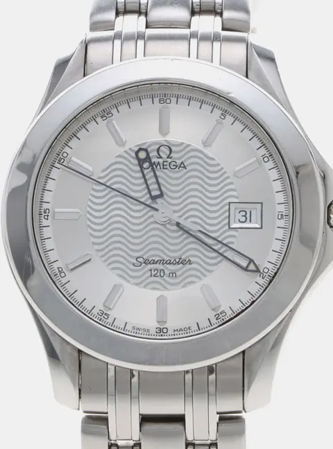 Omega Seamaster 2511.31 Silver Stainless Steel Quartz Men's Wristwatches 36mm