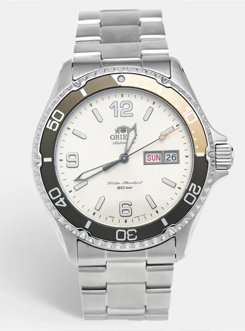Orient Kamasu Maku III RA-AA0821S39B Silver Dial Stainless Steel Men's Wristwatch 41.80 mm