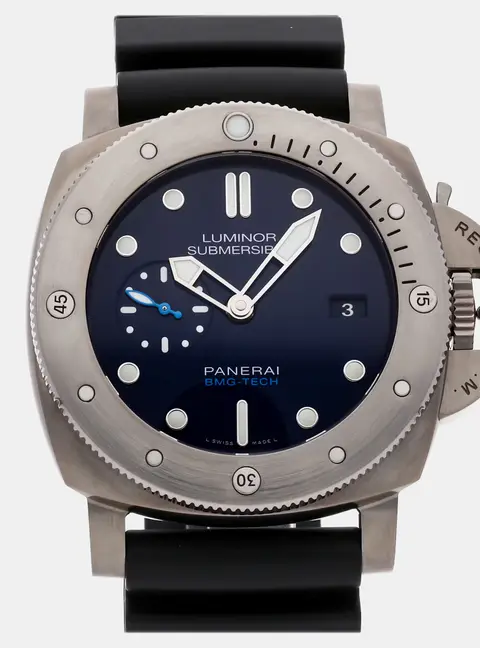 Panerai Submersible BMG-Tech PAM 692 Blue BMG-Tech & Titanium Automatic Men's Wristwatch 47mm
