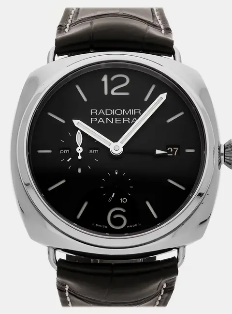 Panerai Radiomir PAM 00323 Black Stainless Steel Men's Wristwatch 47mm