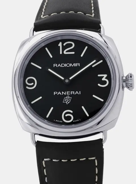 Panerai Radiomir PAM00753 Black Stainless Steel Automatic Men's Wristwatch 45mm