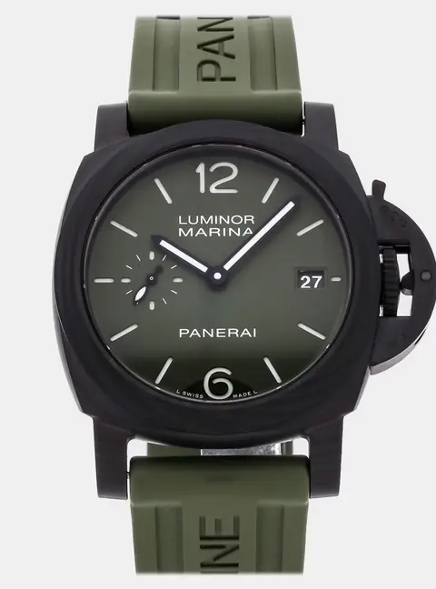Panerai Luminor Marina PAM01526 Green Automatic Men's Watches 40mm