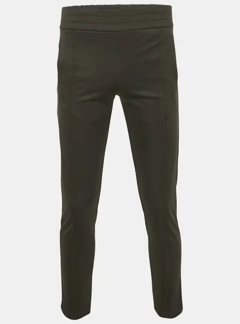 Palm Angels Black Logo Print Crepe Sweatpants XS
