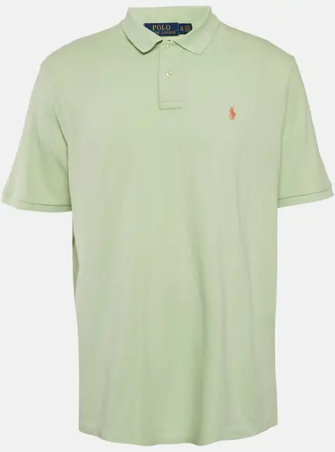 Polo Ralph Lauren Green Pique Cotton Polo T-Shirt XL