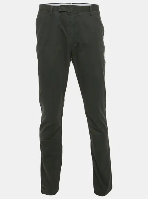 Polo Ralph Lauren Black Gabardine Trousers XL