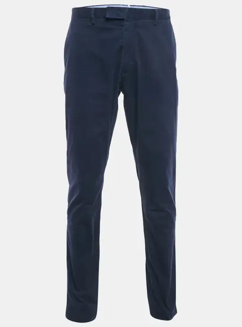 Polo Ralph Lauren Blue Cotton Stretch Slim Fit Trousers XL