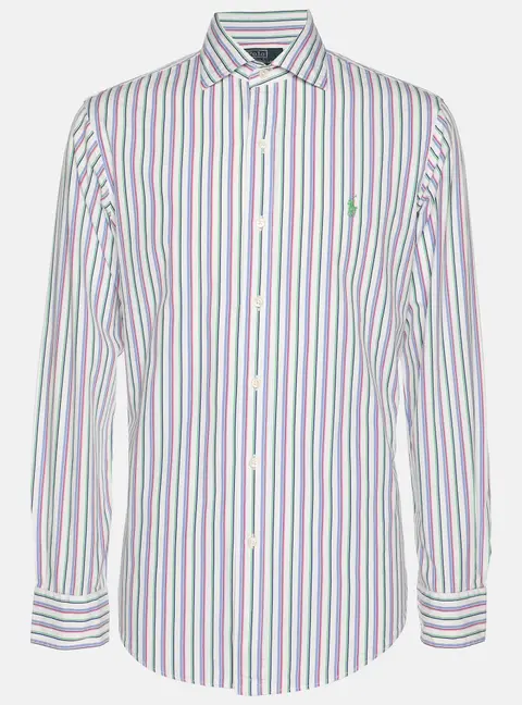 Polo Ralph Lauren Multicolor Stripe Cotton Long Sleeve Shirt S