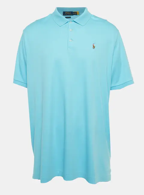Polo Ralph Lauren Blue Jersey Classic Fit Polo T-Shirt XXL